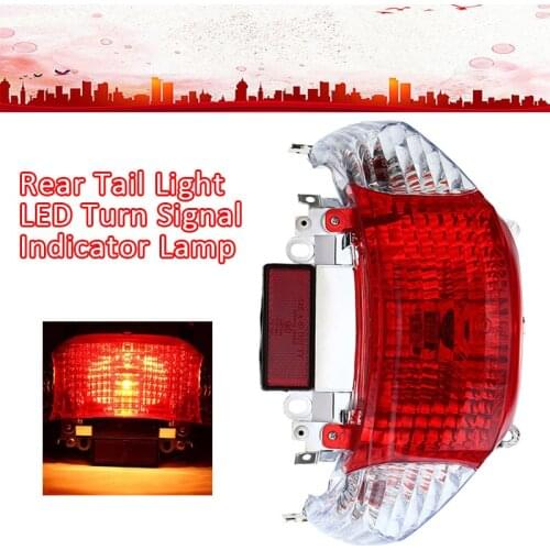 Motorcycle Signal Lamp Motorcycle Gy6 Scooter 50cc Rear Tail Light LED Turn Signal Indicator Lamp For CHINESE TAOTAO SUNNY