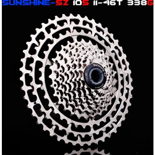 Shimano Breite Verhaltnis CNC Ultraleicht Freilauf Mountainbike M8000 M6000 MTB 10 Geschwindigkeit SLR Fahrrad Kassette 11-46 T