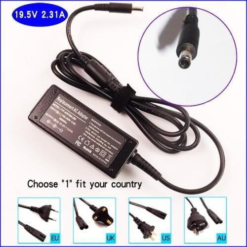 19.5V 2.31A Laptop Ac Adapter Charger for Dell Inspiron 15 5567 5566 3555,11-3158 P20T,15-3551,15-7568,15-7569 P58F,14-3465 P76G