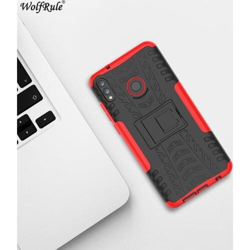 For Cover Huawei Enjoy Max Case TPU&PC Holder Armor Bumper Protective Phone Case For Huawei Enjoy Max Cover Honor 8X Max 7.12