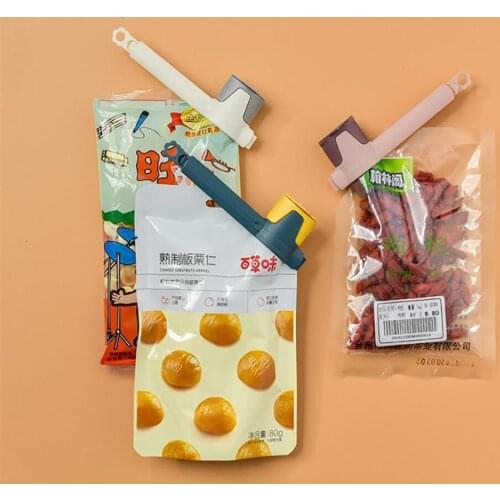 Family Kitchen Gadgets Food Bag Sealing Sealing Clip Snacks Milk Powder Tomato Sealing Clip Kitchen Necessary