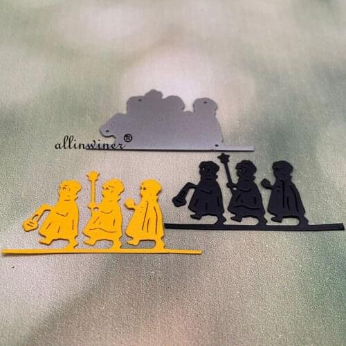 Star praying kids Metal Cutting Dies Stencils For DIY Scrapbooking Decorative Embossing Handcraft Die Cutting Template