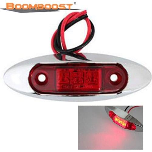 3 LED Red White yellow Side Marker Clearance tail light Turn Signal Lamp for Car Truck Trailer Bus 12V 24V Indicators Lights