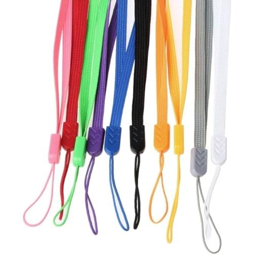 44cm Long Neck Lanyard Strap Rope For Cell Phone USB Flash Drive Key ID Card Badge