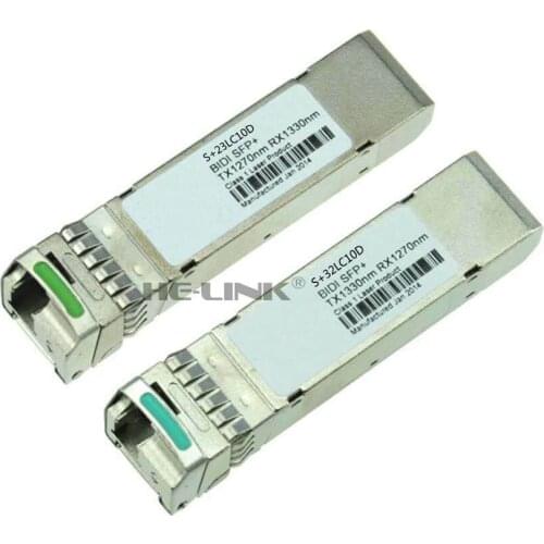 LODFIBER S+2332LC10D Mikro-tik Compatible Pair of BiDi SFP 10G 10km Transceiver