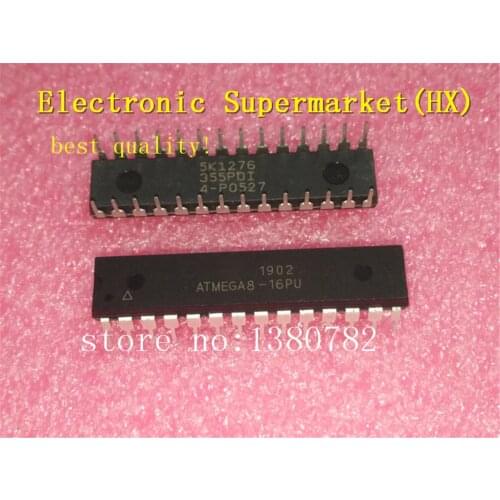 Free Shipping 10pcs/lots ATMEGA8-16PU DIP-28 New original IC In stock
