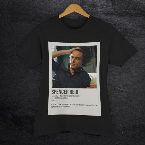 Spencer Reid Criminal Minds Tv Series T Shirt