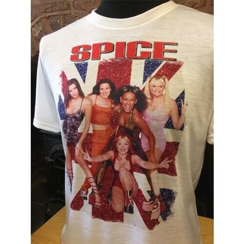 Spice Girls T-Shirt. MenS WomenS All Sizes S-Xxl. Retro Vintage Spiceworld 90S Summer Style Casual Wear Tee Shirt