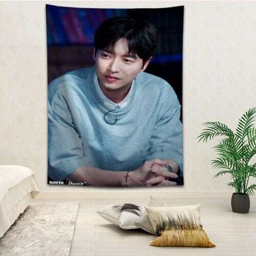 Hot Sale Custom Park Hae Jin Wall Hanging HD Landscape 3D Printing Digital Printing Home Decoration Tapestry