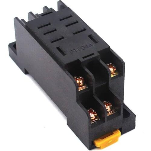 HH62P LY2 relay socket PTF08A (10pc/lot) JQX-13F 8PIN mini rele relay relais electronic base holder