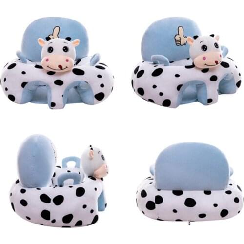 New Arrive!Various Styles Childrens Sofa Chair Plush Toy Baby Cartoon Learning Infant Portable Soft Seat For Babies 0-12 Months
