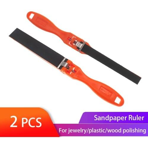 Sandpaper Ruler Jewelry Plastic wood Polishing Tools Multi-Functional Abrasive Grinding Buffing Accessory