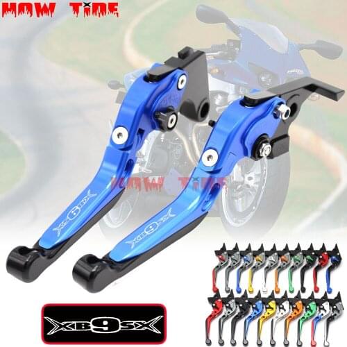 Motorcycle Folding Extendable CNC Moto Adjustable Clutch Brake Levers For Buell XB9 all models XB9SX 2003-2009