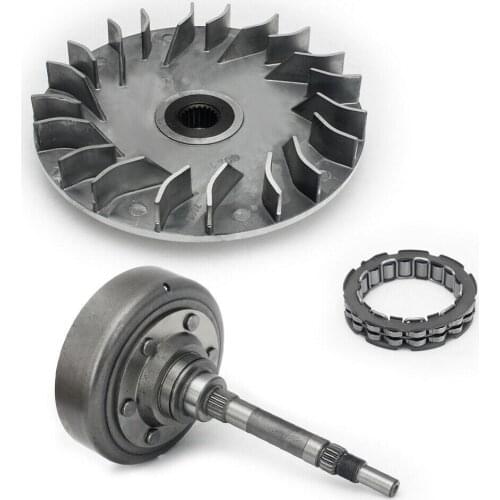 New HISUN ATV UTV 500 700 Wet Clutch Housing Drum & Primary Sheave & One Way Bearing