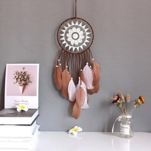 Outdoor Balcony Ornaments Graduation Gift Hand-woven Wind Chimes Home Decoration Living Room Bedroom Study Indoor Air Pendant