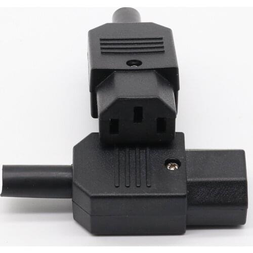 1 pcs Wholesale Price Black IEC 320 C13 Female Plug Rewirable Power Connector 3pin Socket 10A /250V