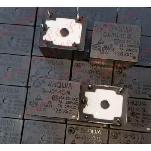 Relay SHQIJIA QJ-JD1-1C-5L T73-1C-5V