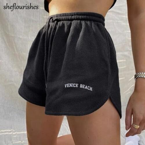 Женские завышенные шорты Sheflourishes China At AliExpress