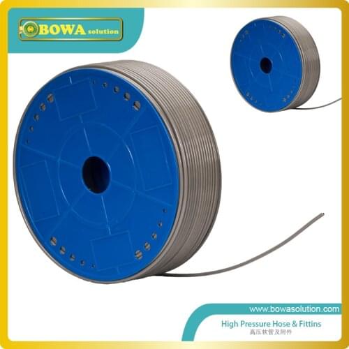 2.5mm ID high pressure Hose is wonderful as connection tube of pressure controls, pressure gauge, oil differential switches