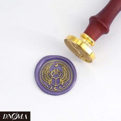 Galaxy Beetle Moon Stamp / Wedding Wax Seal Stamp / Sealing Wax Sta Stamp Scrapbooking Stamps HEAD Wedding Decorative Invitation