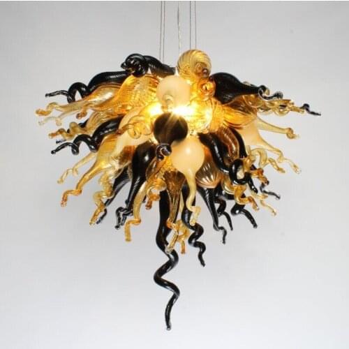 Stylish Unique Chandeliers Pendants Modern Murano Glass Chandelier Loft Lamp