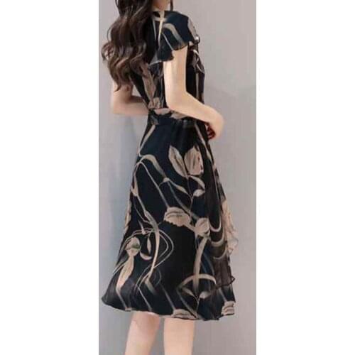 Swokii Short Sleeve Dresses