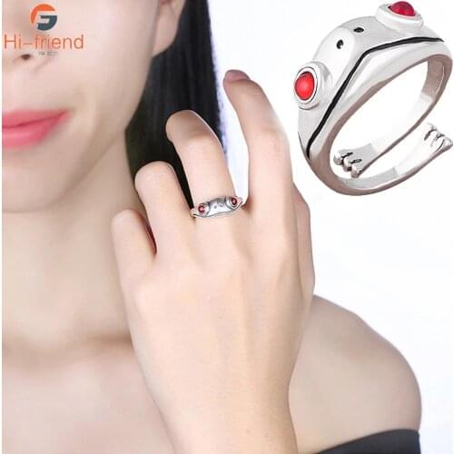 Creative 2021 Trends Fashion Frog Ring Vintage Adjustable Open Ring for Women Clothing Jewelry Gifts Wholesale