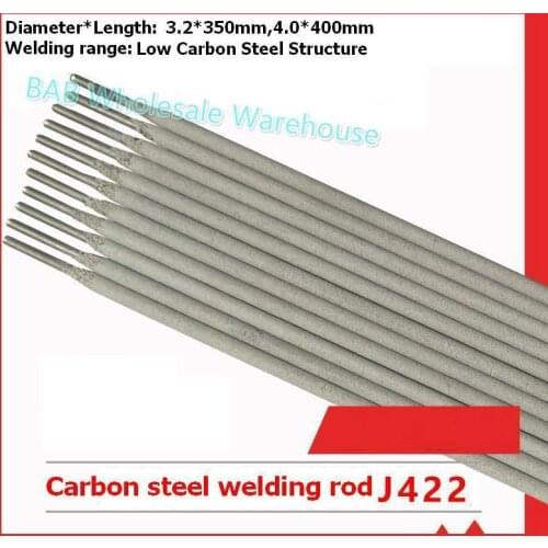 15PCS carbon steel welding rods J422 welding electrodes J421 E6013
