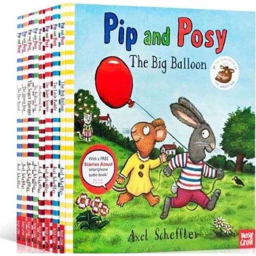 9 Books English Comic Picture Book Childrens EQ Cultivation Enlightenment Storybook Age 3-7 Years