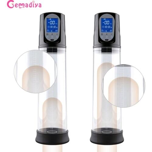 Electric Penis Pump Strong USB Rechargeable Automatic Penis Enlargement Vacuum Pump Erection Penis Enlarger Penis Extender