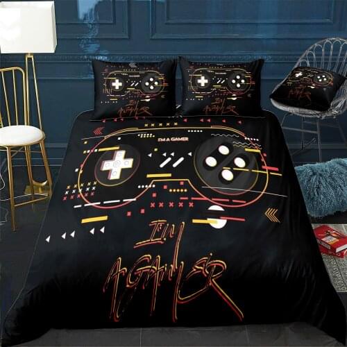 Im a Gamer Controller Duvet Cover Twin/Queen/King Size Luxury Comforter Bedding Set With Pillowcase Home Bed Decora Dropshipping
