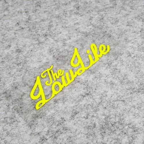 LuLuSticker#100 The Low Life Japan JDM HellaFlush Street Racing Car Stickers and Decals Car Window Windshield Stickers