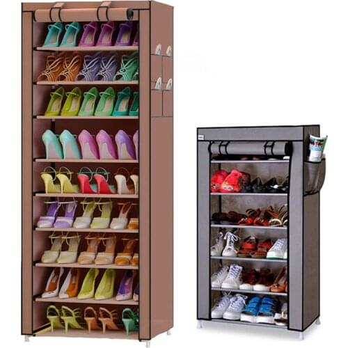7 Layer 10 Layer Minimalist Multi-function Storage Shoe Cabinet DIY Cloth Shoe Rack Shoes Organizer Shelf Home Furniture