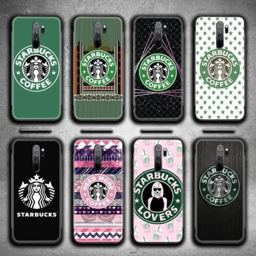 Fashion trend coffee pattern Phone Case for Redmi 9A 8A 7 6 6A Note 9 8 8T Pro Max Redmi 9 K20 K30 Pro