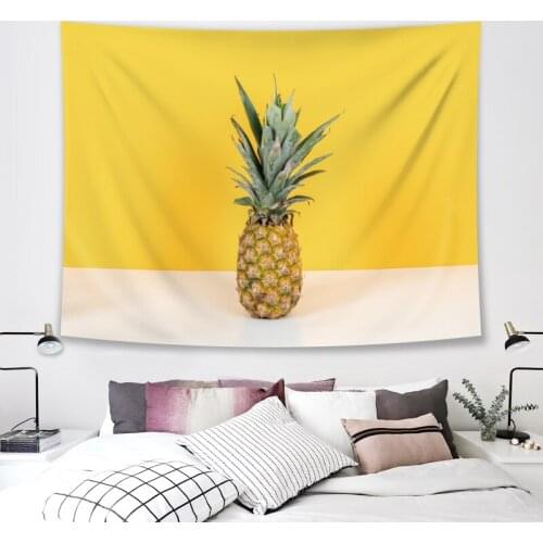 Wall Tapestry Boho Decoration Home Decor Wall Hanging Tapestry Tapiz Pared Tela Sea Pineapple Wandkleed Wandteppich гобелен