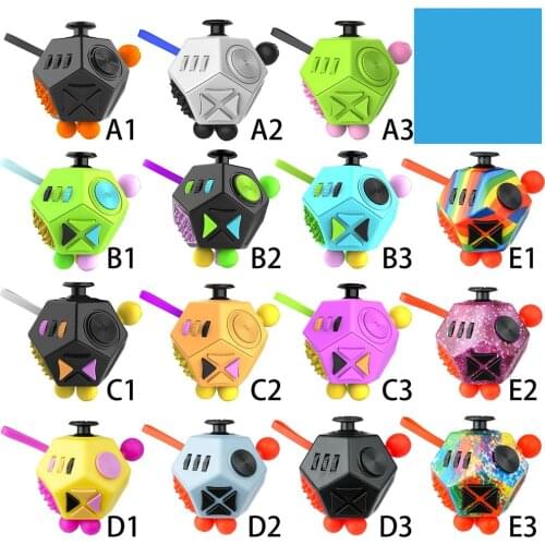 New Creative Magic Anti Stress Toy Upgraded Relaxation Stress Relieve Cube Anxiety Boredom Finger Tips Adult Funny Toys Gift