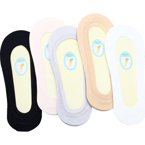New Meias Summer women Sock Slippers Ice Silk Hosiery Women Socks Invisible Nylon Socks Women Non-slip Casual Female Boat Socks