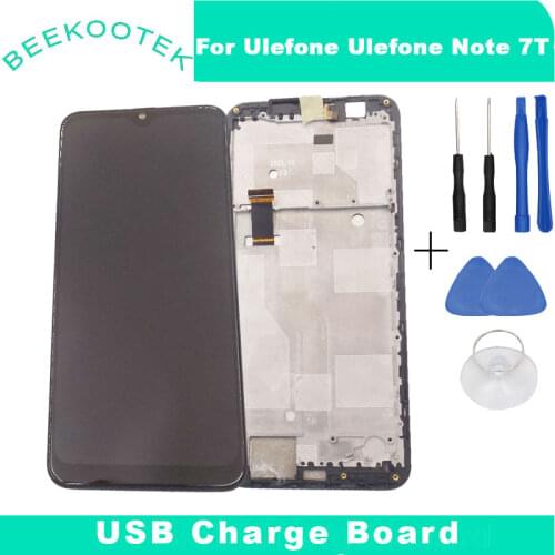 Original Ulefone Note 7T LCD&Touch screen Digitizer with frame display Screen accessories replacement For Ulefone Note 7T Phone