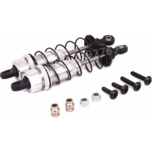 2 Pieces RC Car Aluminum Alloy Upgrade Oil Filled Front Shock Absorber For 1/10 Scale Models Kyosho Optima 4WD CNC Hobby Buggy