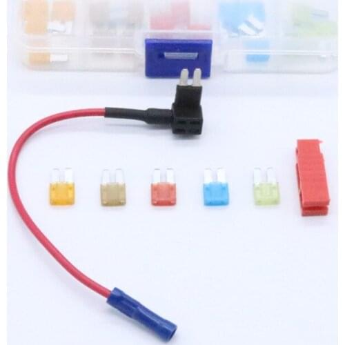 Add-A-Circuit Blade Style ATR Micro2 In-line Fuse Holder Fuse Tap Fuse Puller & Micro2 Fuse Set