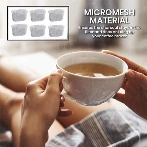 6xCoffee Machine Charcoal Water Filters Replacement for Cuisinart All Series