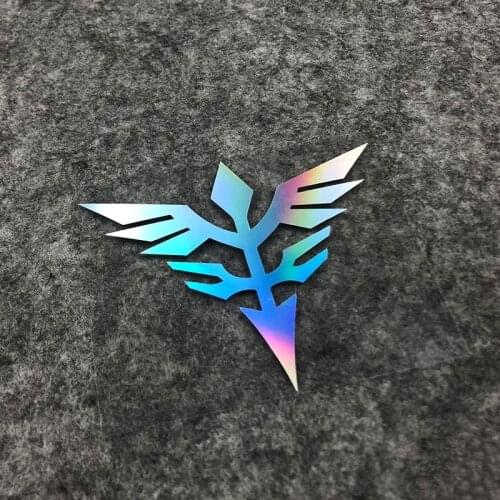 Car Styling and Decals Anime Japan Classic Cartoon Auto Body Door Stickers for Neo Zeon Army Warrior