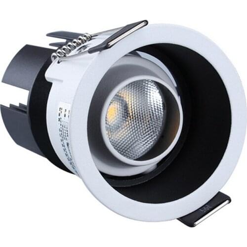 Super Bright Recessed LED Downlight COB 7W 10W LED Spot light LED decoration Ceiling Lamp AC 110V 220V