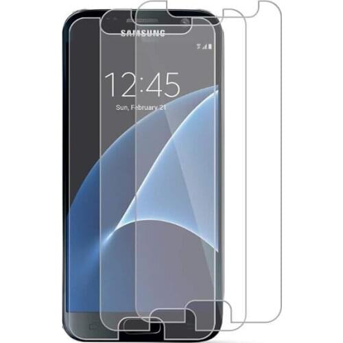 Tempered Glass For Samsung Galaxy A7 A5 A6 A8 Plus J4 J6 J8 2018 9H Screen Protector For Samsung S7 S6 Note 3 5 Glass Film