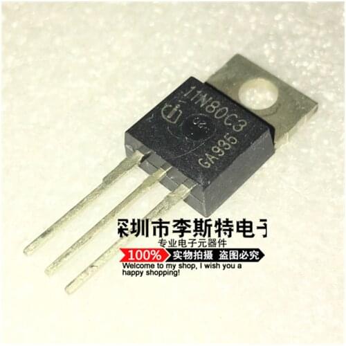 10pcs 11N80C3 SPP11N80C3 TO-220 800V11A