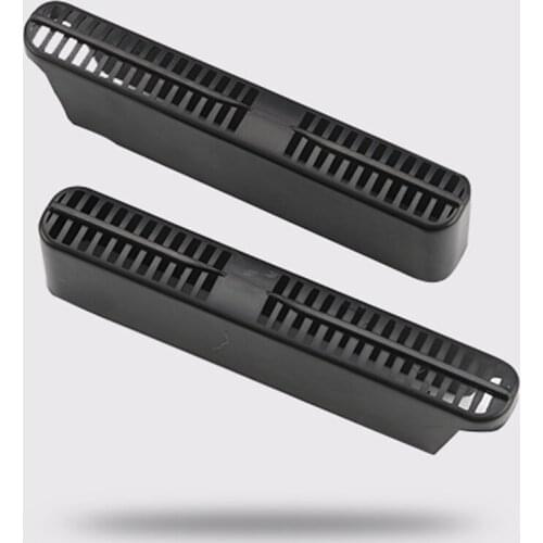 2pcs/Set Car Rear Seat AC Heat Floor Air Conditioner Vent Duct Outlet Cover Grille For Buick GL6 2018 Car Accessories