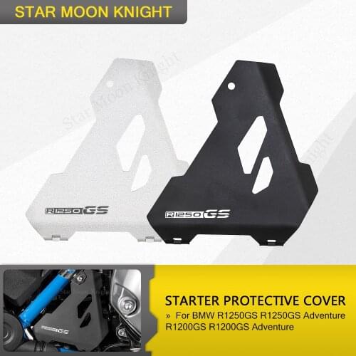 Motorcycle Accessories Starter Protective Cover Motor Cover For BMW R1200GS LC ADV R1250GS R1200R R1200RS R1250RS