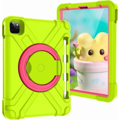 EVA Shell For Apple Ipad Pro 11 Case 2020 Kids Shockproof Tablet Protective Cover Stand Cases Full Body With Pen slot Coque+pen