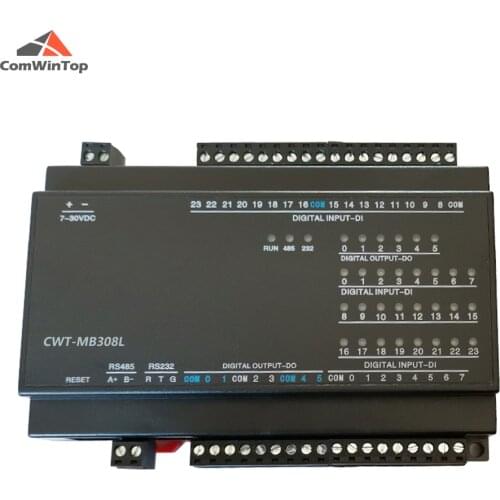 CWT-MB308L 24DI+6DO RS485 RS232 Ethernet Modbus Remote Controller