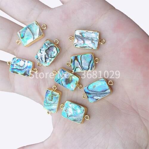 Euro-American retro creative fashion abalone and shellfish electroplated Pendant Jewelry